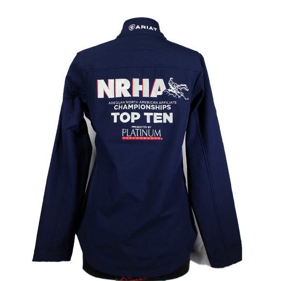 Ariat SoftShell Team Jackey Navy - Picture 4 of 5